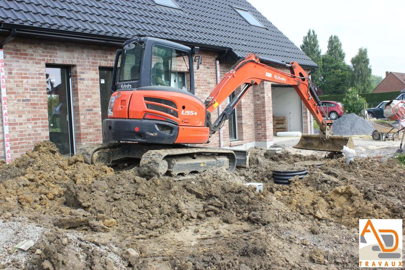 Assainissement à proximité de Béthune (Pas-de-Calais)