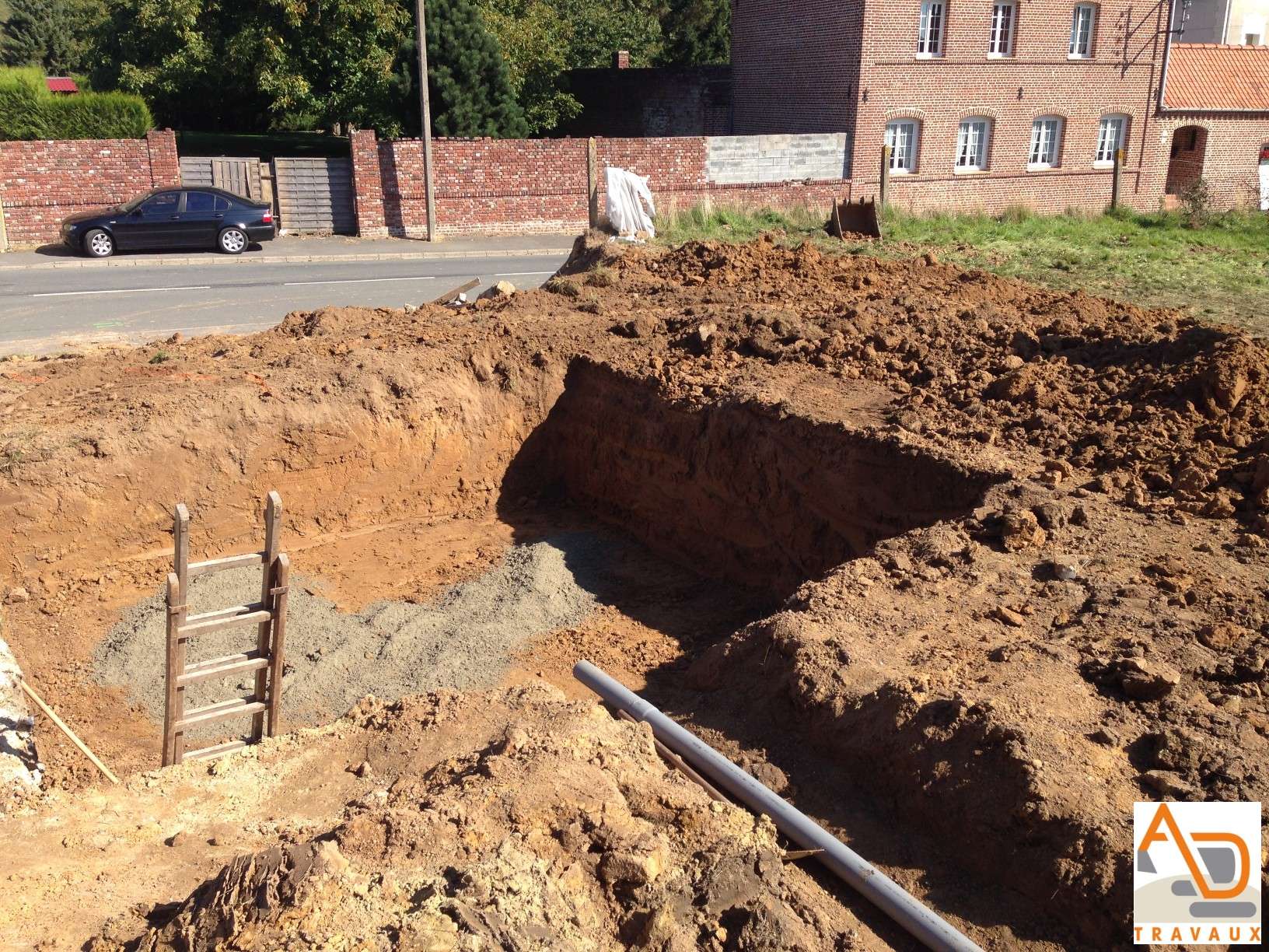 Assainissement à LA COMTE (Pas-de-Calais)